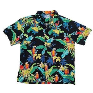 Vintage Men's RJC Hawaiian Button Up Shirt XL